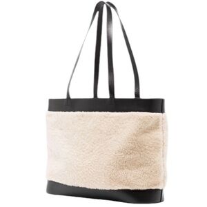St Agni Harper Shearling Tote